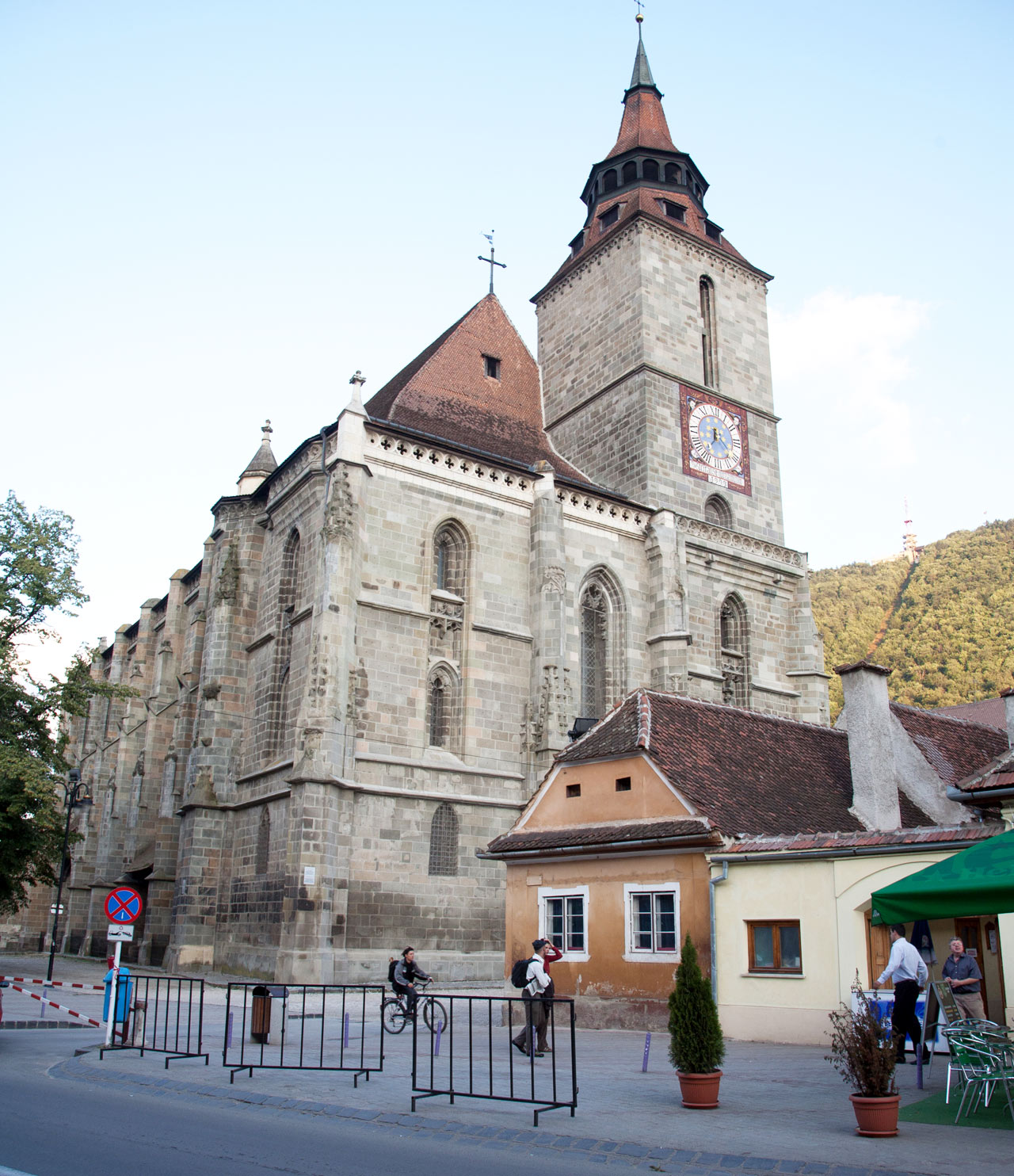 Black church in Romania