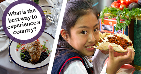 What is the best way to experience a country?