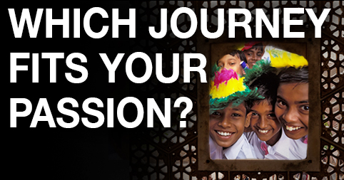Which journey fits your passion?