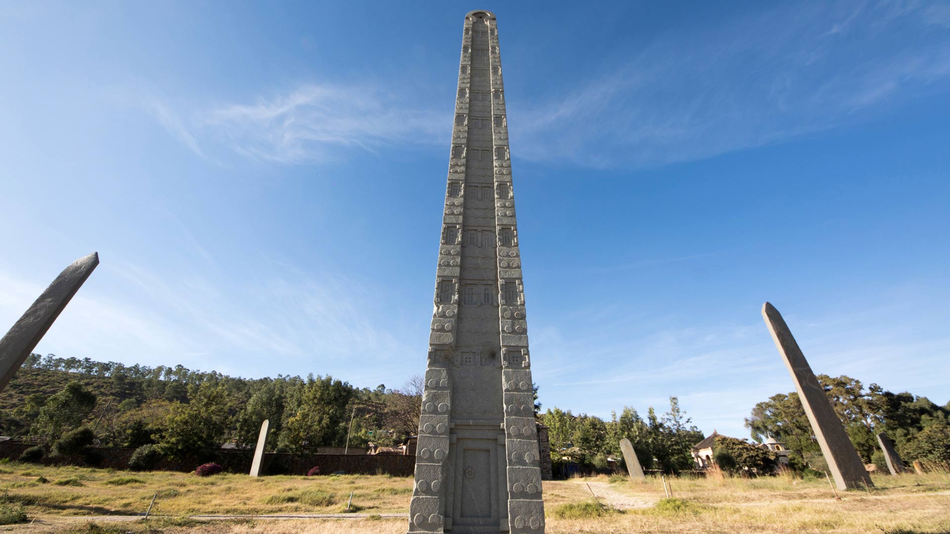 Stele of Aksum or Stela Two, Central Stelae Park, Axum, Ethiopia