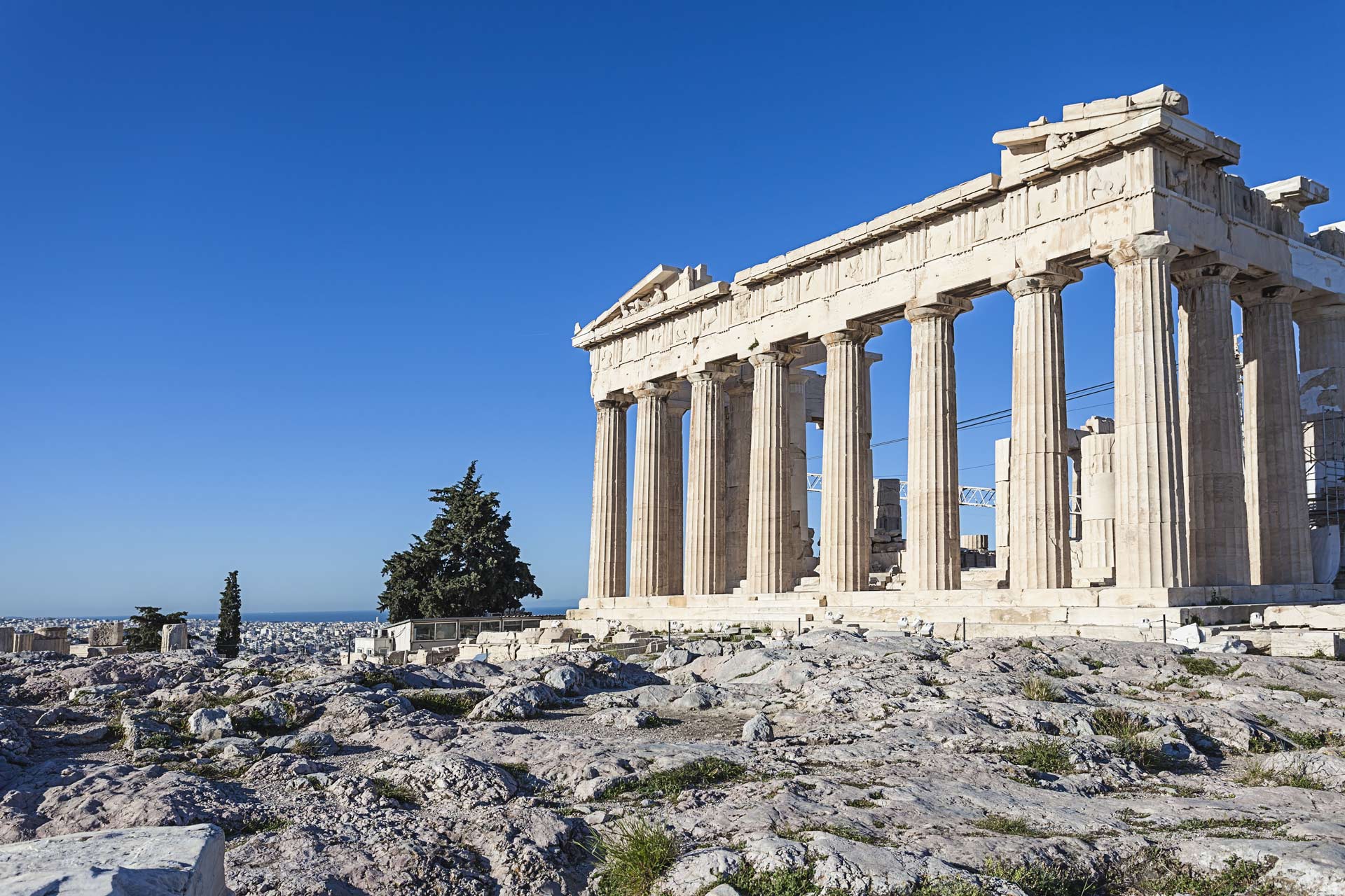 Parthenon in Greece